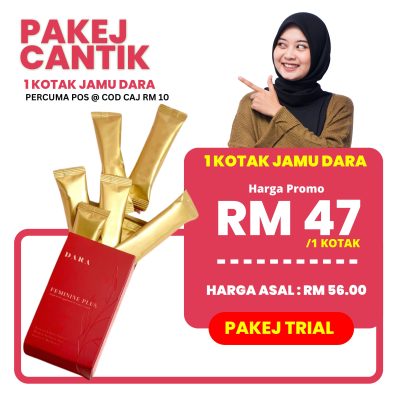 Jamu Dara - Pakej Cantik ( 1 Kotak )